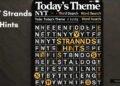 NYT Strands Hints